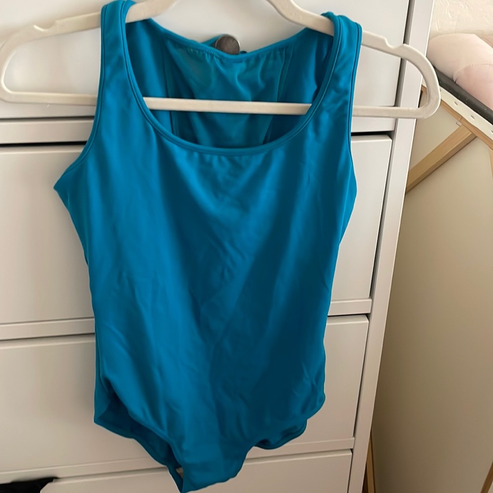 BLOCH blue leotard